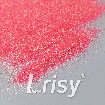 0.2/0.4mm Holographic and Fluorescent Red Mixed High Brightness Glitter HL05