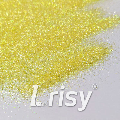 0.2/0.4mm Holographic and Fluorescent Yellow Mixed High Brightness Glitter HL03