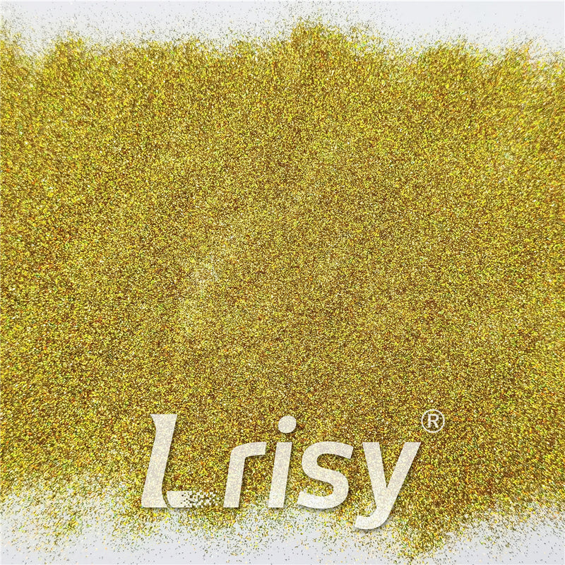 0.2mm Professional Cosmetic Glitter For Lip Gloss, Lipstick Holographic Gold FCHL210