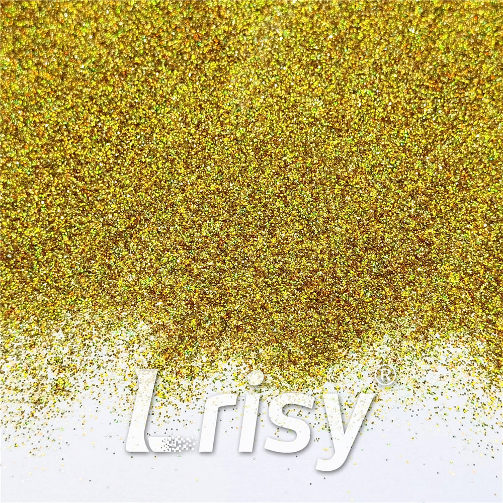 0.2mm Professional Cosmetic Glitter For Lip Gloss, Lipstick Holographic Gold FCHL210