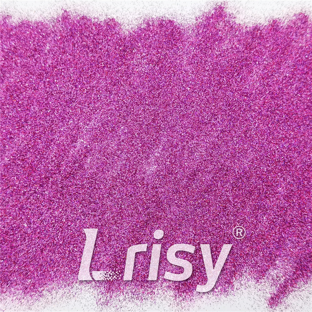 0.2mm Professional Cosmetic Glitter For Lip Gloss, Lipstick Holographic Rose Red FCHL912