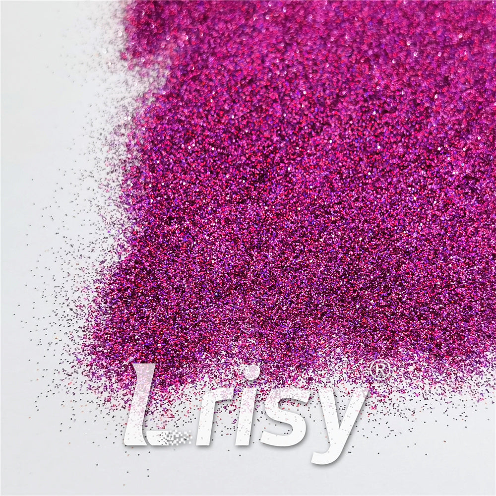 0.2mm Professional Cosmetic Glitter For Lip Gloss, Lipstick Holographic Rose Red FCHL912