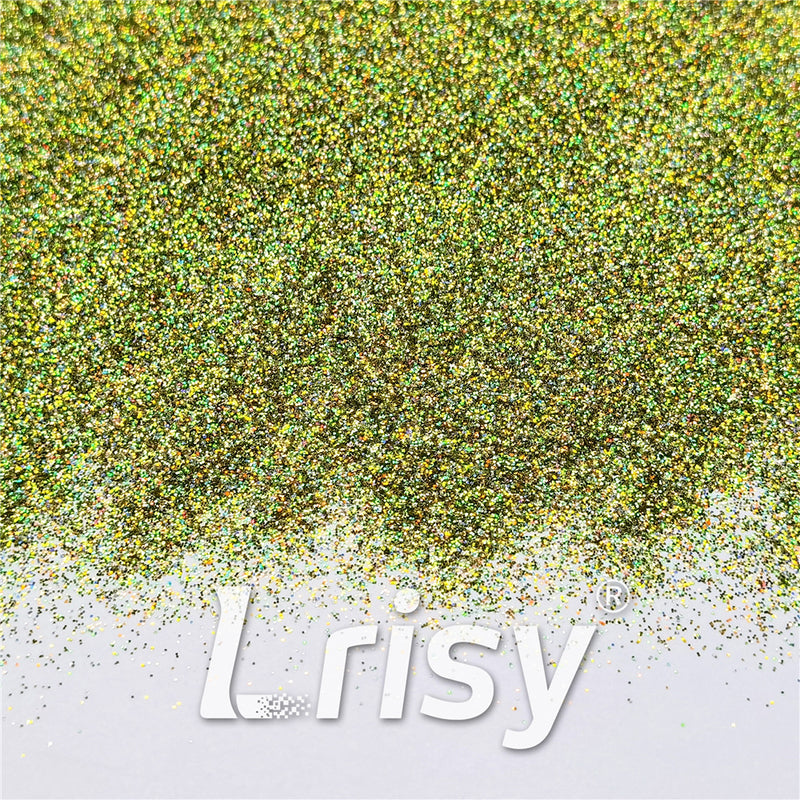 0.2mm Professional Cosmetic Glitter For Lip Gloss, Lipstick Holographic Green FCHL601
