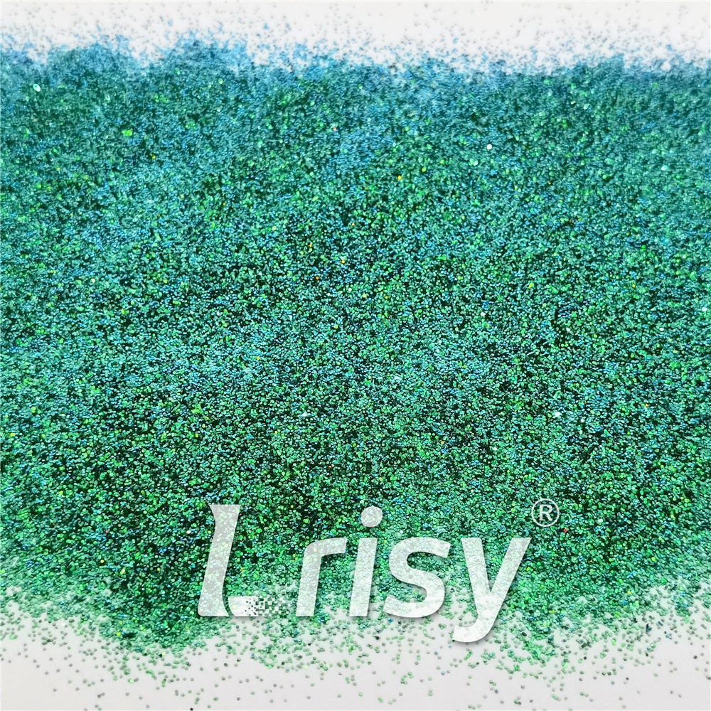 0.4mm Iridescent Phantom Lake Green Color Shift Glitter C-BSL006