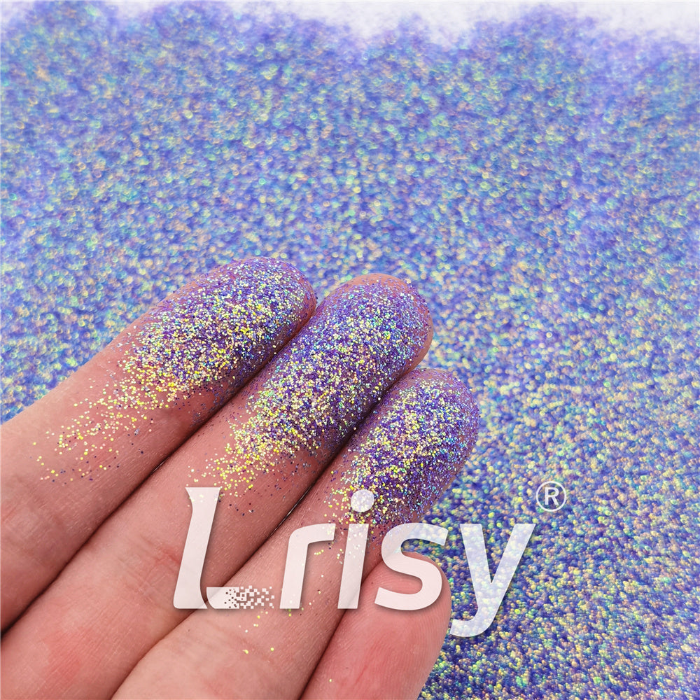 0.3mm Fluorescent Purple High Brightness Iridescent Glitter FC336