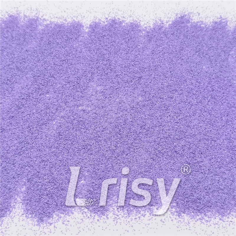 0.4mm Solvent Resistance Macaron Light Purple Matte Glitter FC-SJ025