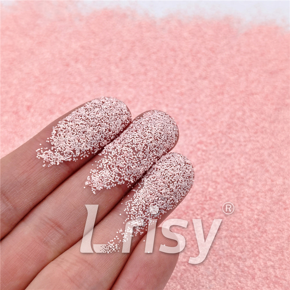 0.4mm Solvent Resistance Macaron Light Pink Matte Glitter FC-SJ033