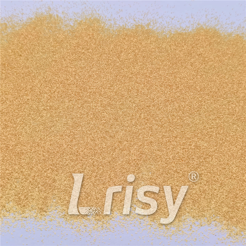 0.4mm Solvent Resistance Macaron Light Yellow Matte Glitter FC-SJ021