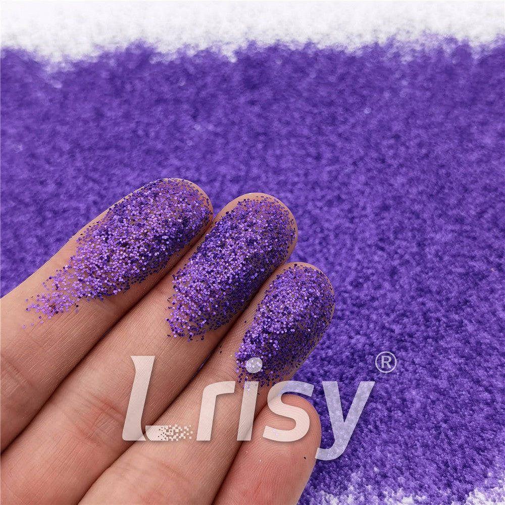 0.4mm Pearl Purple (Violet) Matte Solvent Resistance Glitter FC-GS012