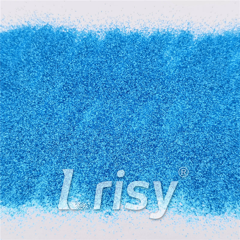 0.4mm Pearl Light Blue Matte Solvent Resistance Glitter FC-GS009