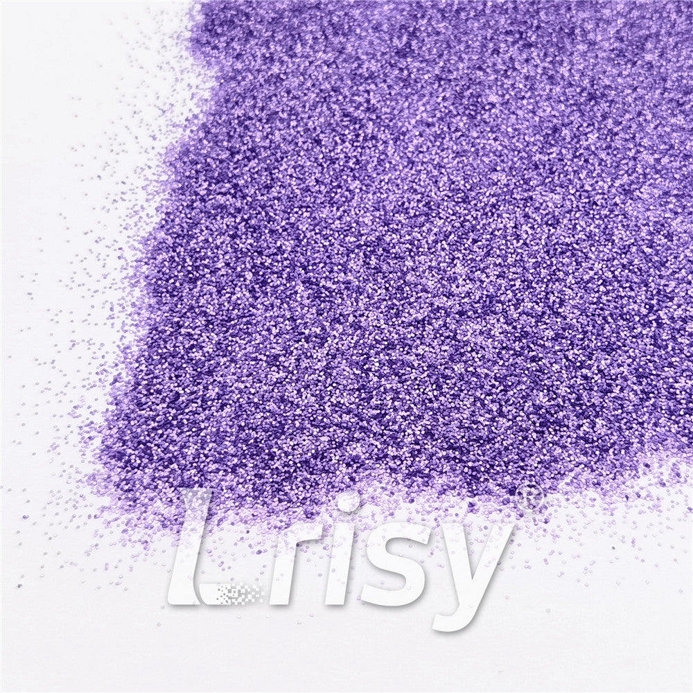 0.4mm Pearl Light Purple (Violet) Matte Solvent Resistance Glitter FC-GS011