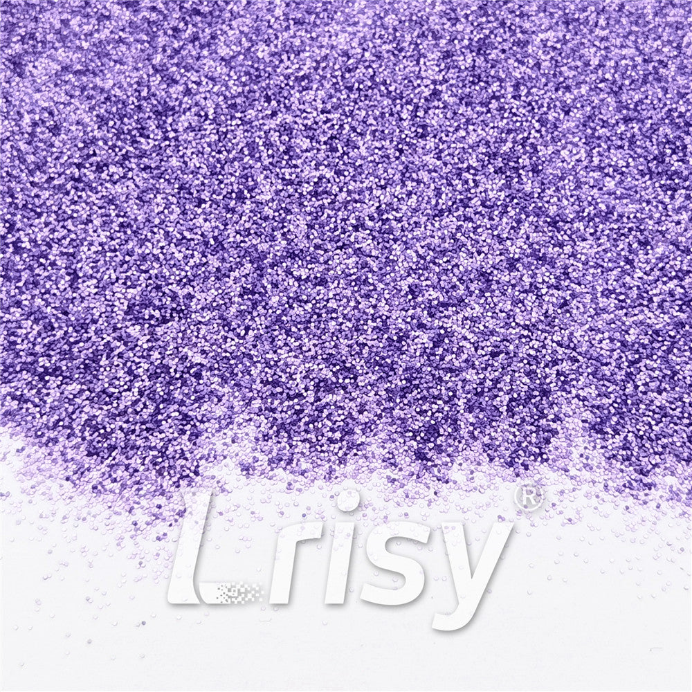 0.4mm Pearl Light Purple (Violet) Matte Solvent Resistance Glitter FC-GS011