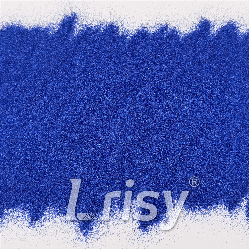 0.2mm Hexagon Shapes Holographic Deep Blue Glitter LB0705