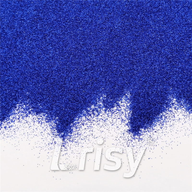 0.2mm Hexagon Shapes Holographic Deep Blue Glitter LB0705