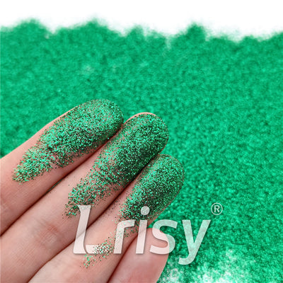 0.3mm Forest Green Fine Glitter Pure Color B0610