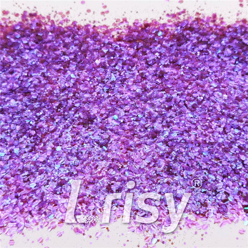 General Mixed High Brightness Iridescent Purple Glitter FC346