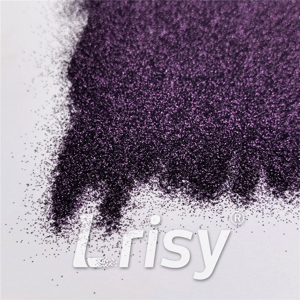 0.2mm Professional Cosmetic Glitter For Lip Gloss, Lipstick Deep Purple FCH801E