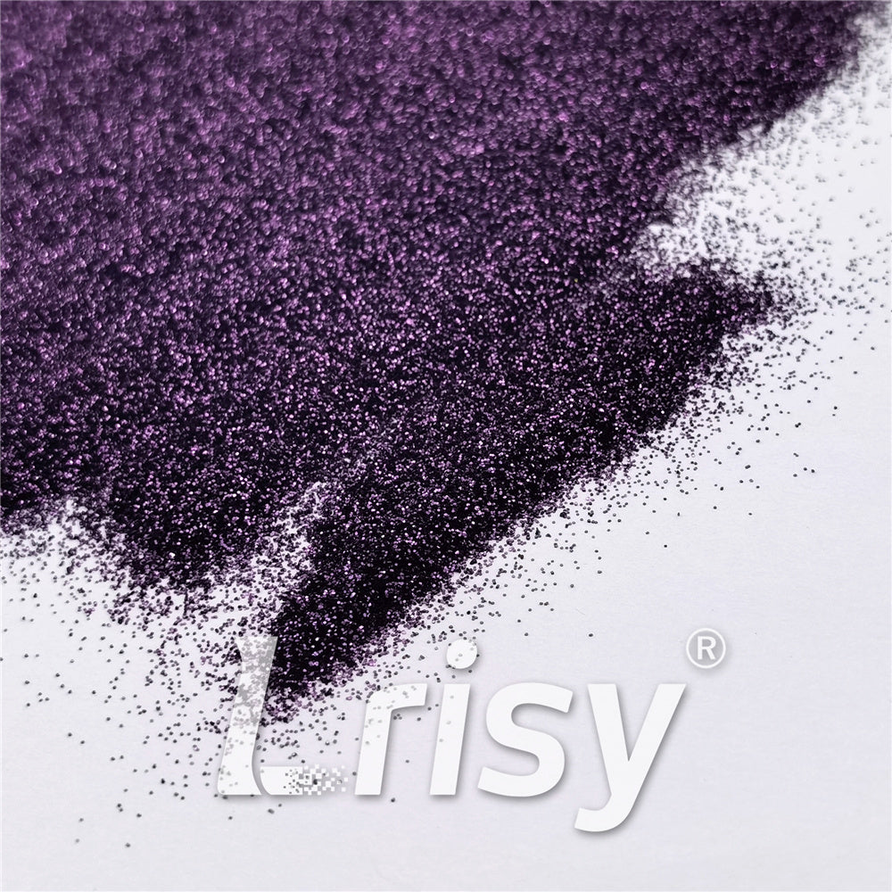 0.2mm Professional Cosmetic Glitter For Lip Gloss, Lipstick Deep Purple FCH801E