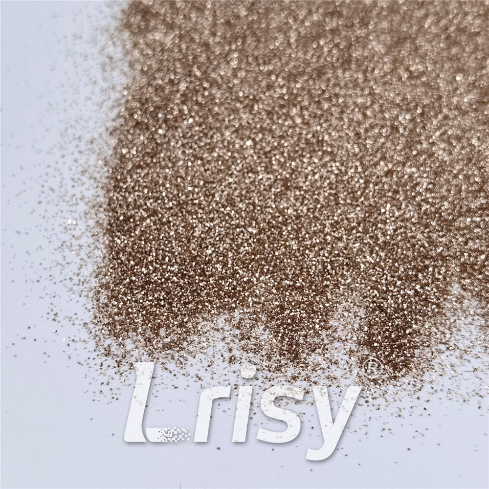 0.2mm Champagne Gold Professional Cosmetic Glitter For Lip Gloss, Lipstick FCH212