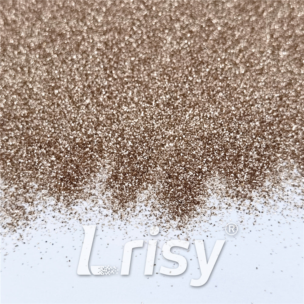 0.2mm Champagne Gold Professional Cosmetic Glitter For Lip Gloss, Lipstick FCH212