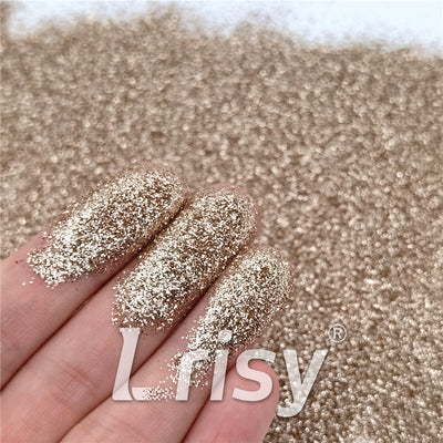 0.2mm Champagne Gold Professional Cosmetic Glitter For Lip Gloss, Lipstick FCH212