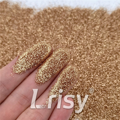 0.2mm Sand Gold Professional Cosmetic Glitter For Lip Gloss, Lipstick FCH206