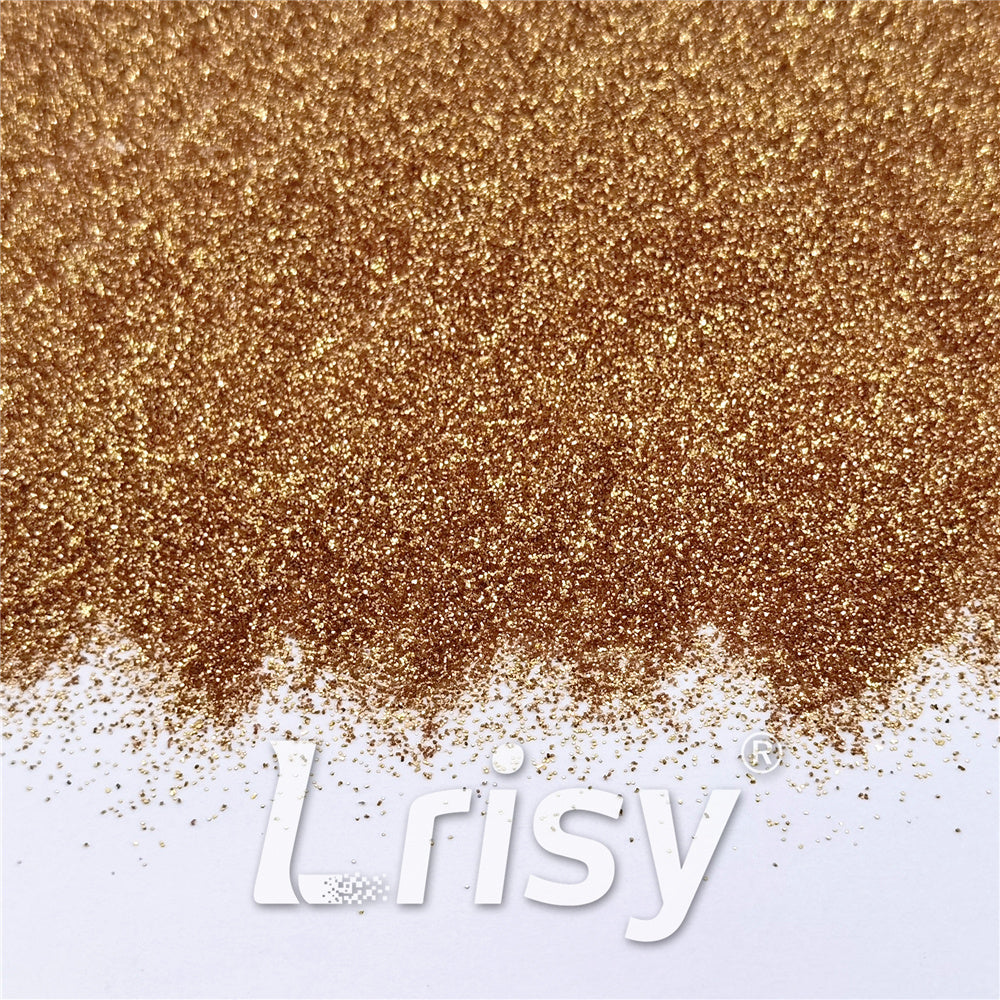 0.2mm Professional Cosmetic Glitter For Lip Gloss, Lipstick Sand Gold FCH206A