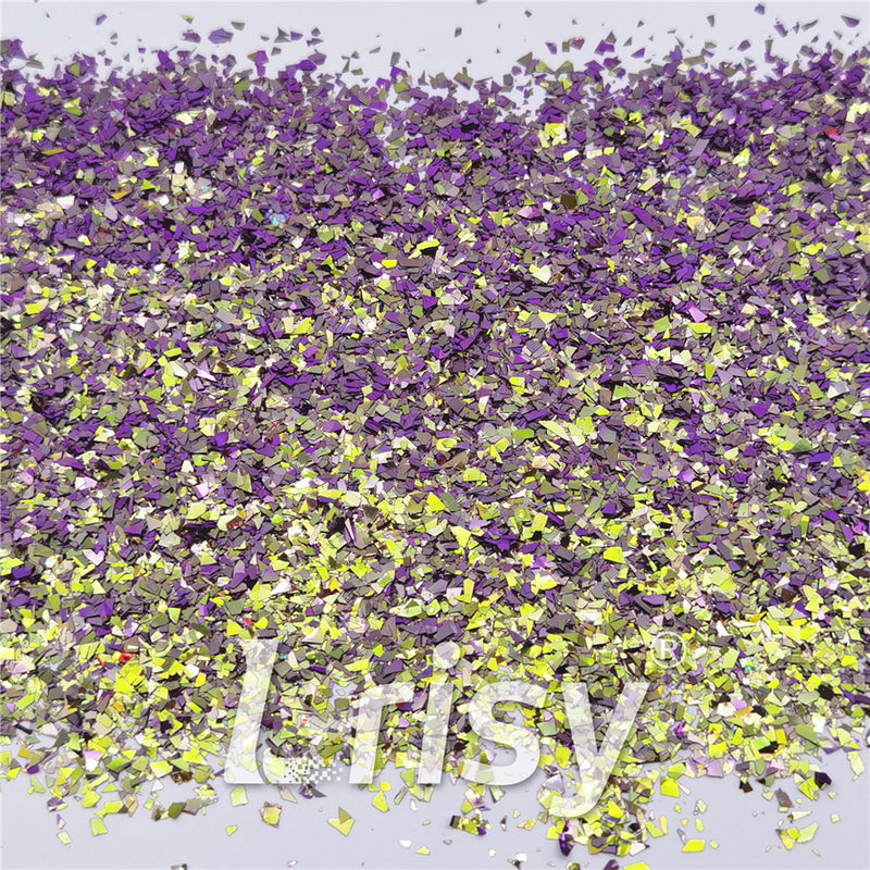 Iridescent Phantom Purple Color Shift Glitter Flakes C-BSL7822 2X2