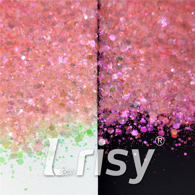 Rainbow Glitter - Confetti Glitter - Dot Glitter - Glitter Shapes - Holo  Glitter - Cranberry Royale