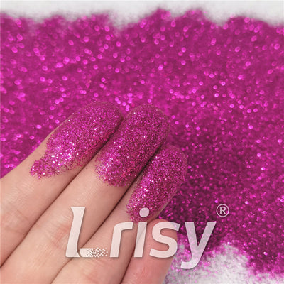 0.2mm Berry Red Glitter Pure Color B0903