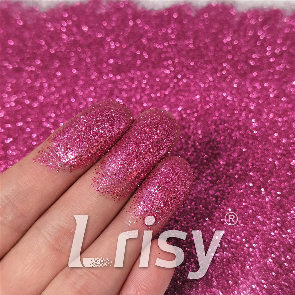 0.2mm Fuchsia Rose Glitter Pure Color B0913