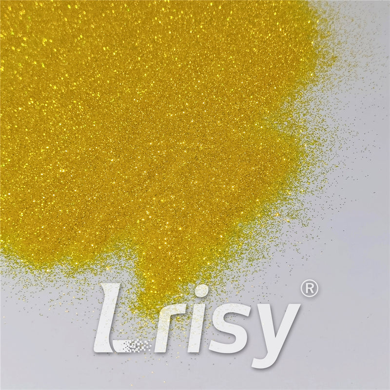 0.2mm Iridescent Lemon Yellow Professional Cosmetic Glitter For Lip Gloss, Lipstick FCH30