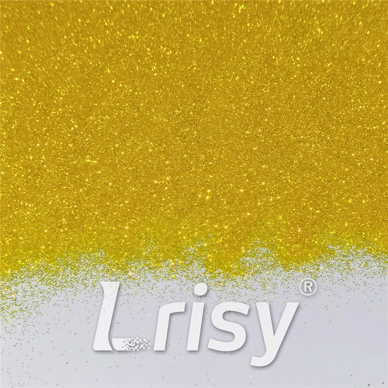0.2mm Iridescent Lemon Yellow Professional Cosmetic Glitter For Lip Gloss, Lipstick FCH30