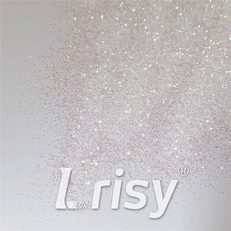 0.2mm Iridescent Pink White Professional Cosmetic Glitter For Lip Gloss, Lipstick FCH03