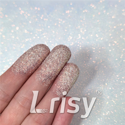 0.2mm Iridescent Ice Blue White Professional Cosmetic Glitter For Lip Gloss, Lipstick FCH21