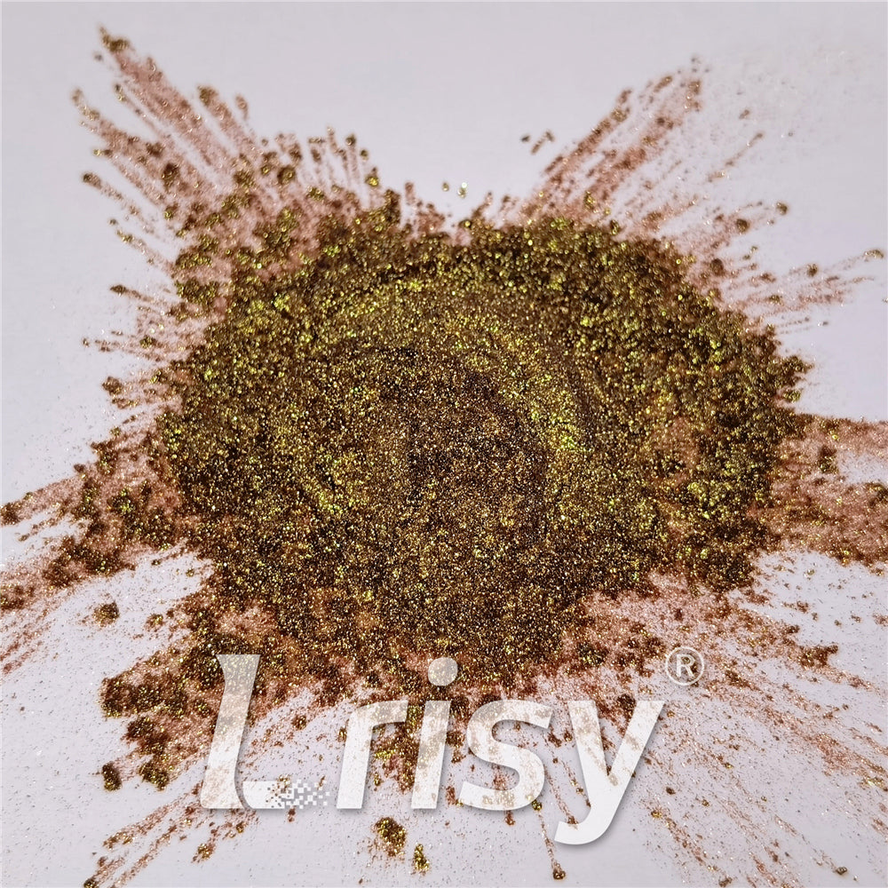 Mica Powder Gold Chameleon Color Shift Pigment Glitter 2345XE