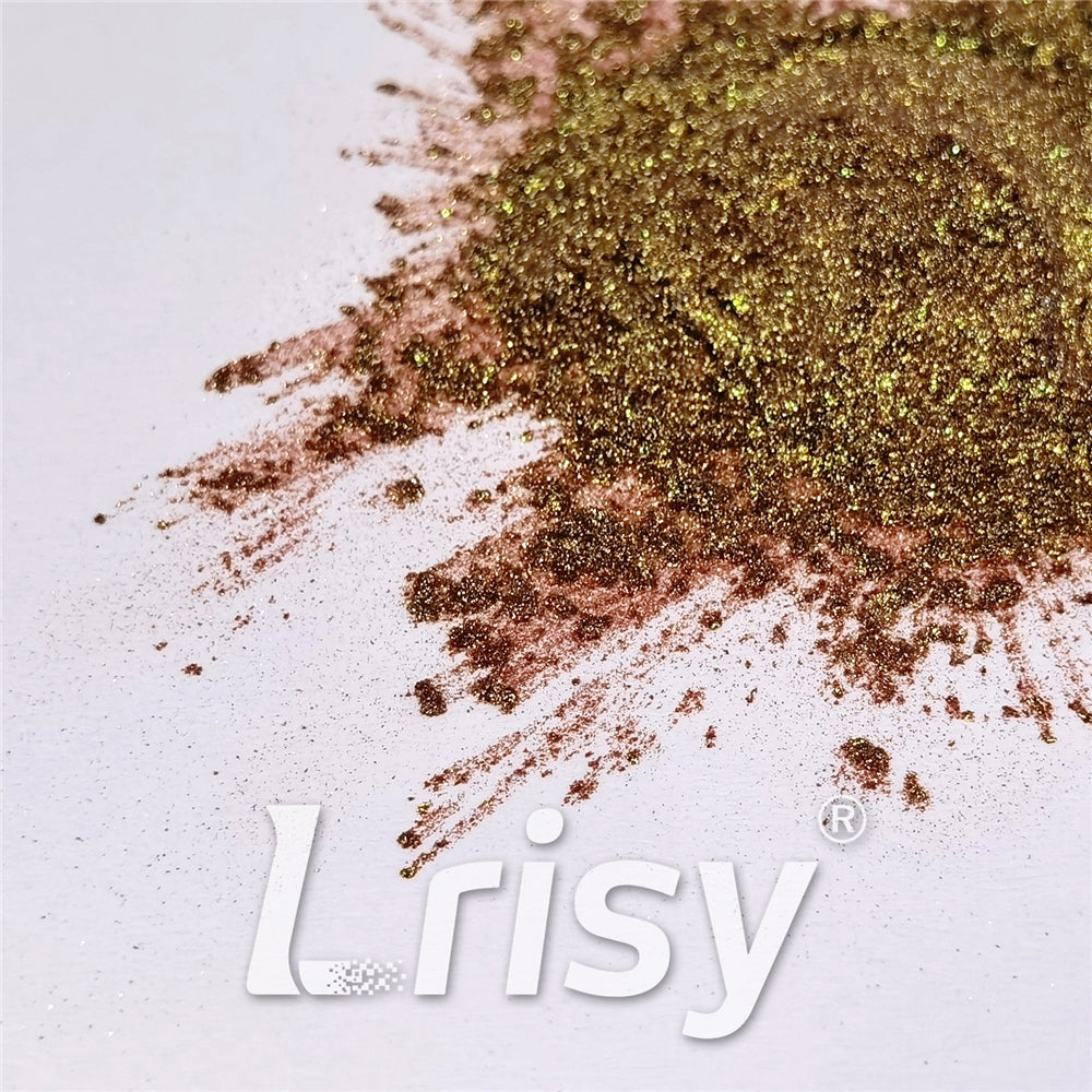 Mica Powder Gold Chameleon Color Shift Pigment Glitter 2345XE