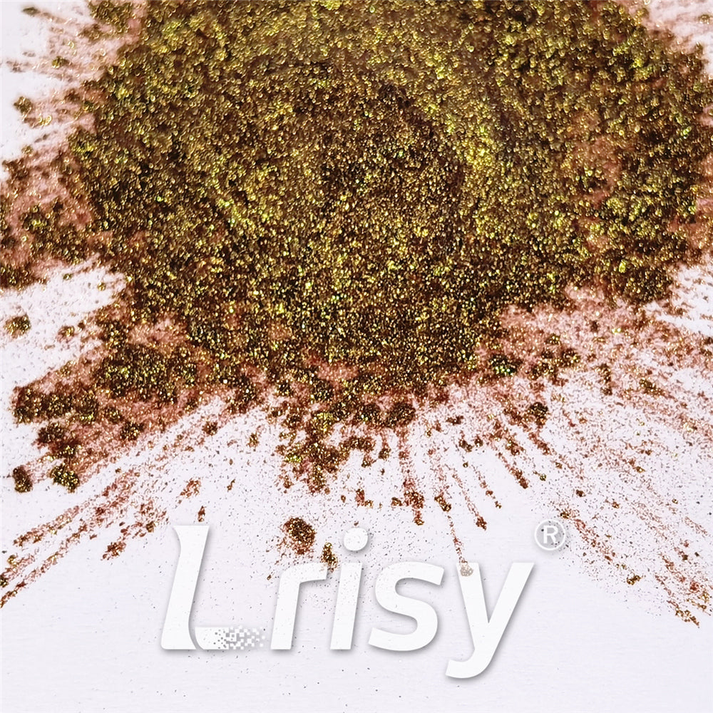 Mica Powder Gold Chameleon Color Shift Pigment Glitter 2345XE