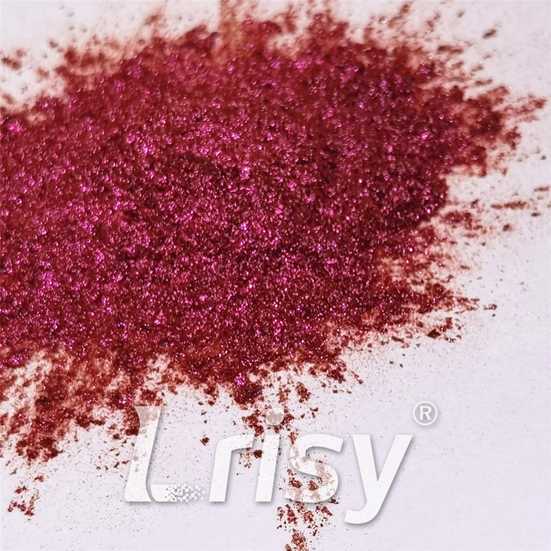 Mica Powder Rose Red Chameleon Color Shift Pigment Glitter 2512XE