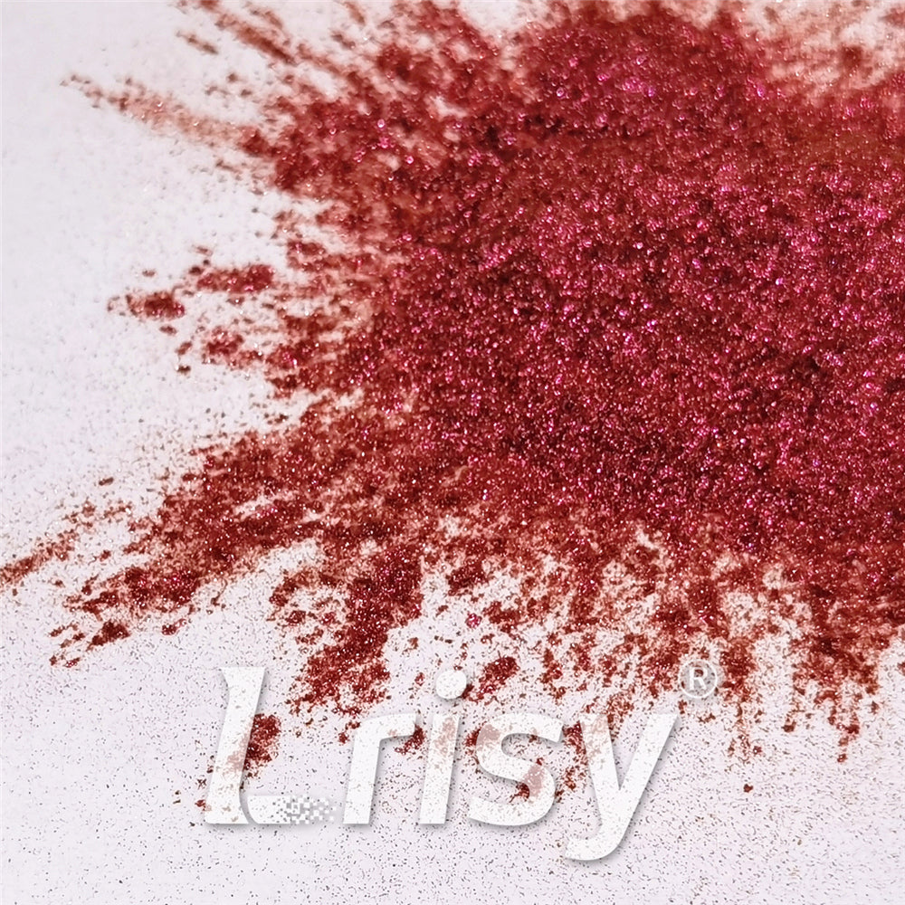Mica Powder Rose Red Chameleon Color Shift Pigment Glitter 2451XE