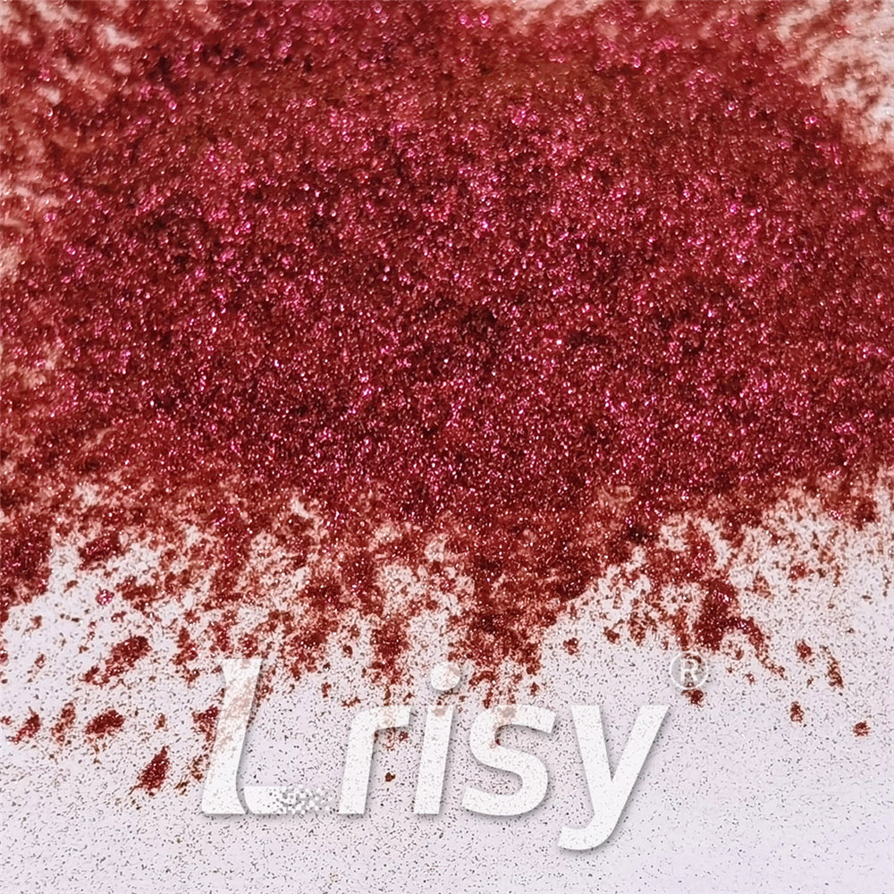 Mica Powder Rose Red Chameleon Color Shift Pigment Glitter 2451XE