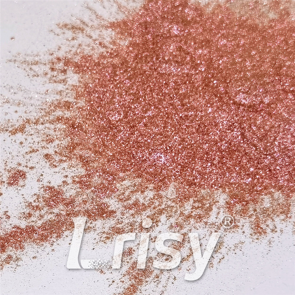 Mica Powder Apricot Chameleon Color Shift Pigment Glitter 2612XE