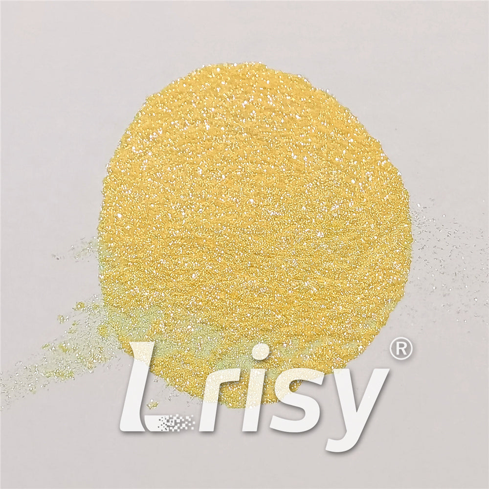 Iridescent Mica Powder Lemon Yellow Pigment Glitter STC8112