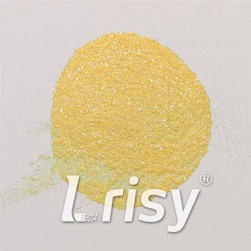 Iridescent Mica Powder Lemon Yellow Pigment Glitter STC8112