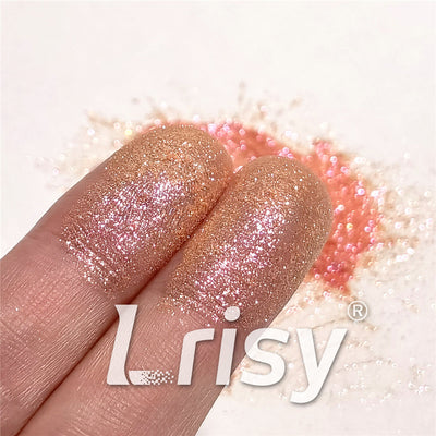 Iridescent Mica Powder Orange Pigment Glitter STC8121