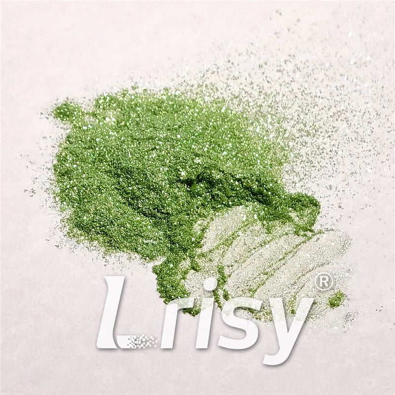 Iridescent Mica Powder Green Pigment Glitter STC8151