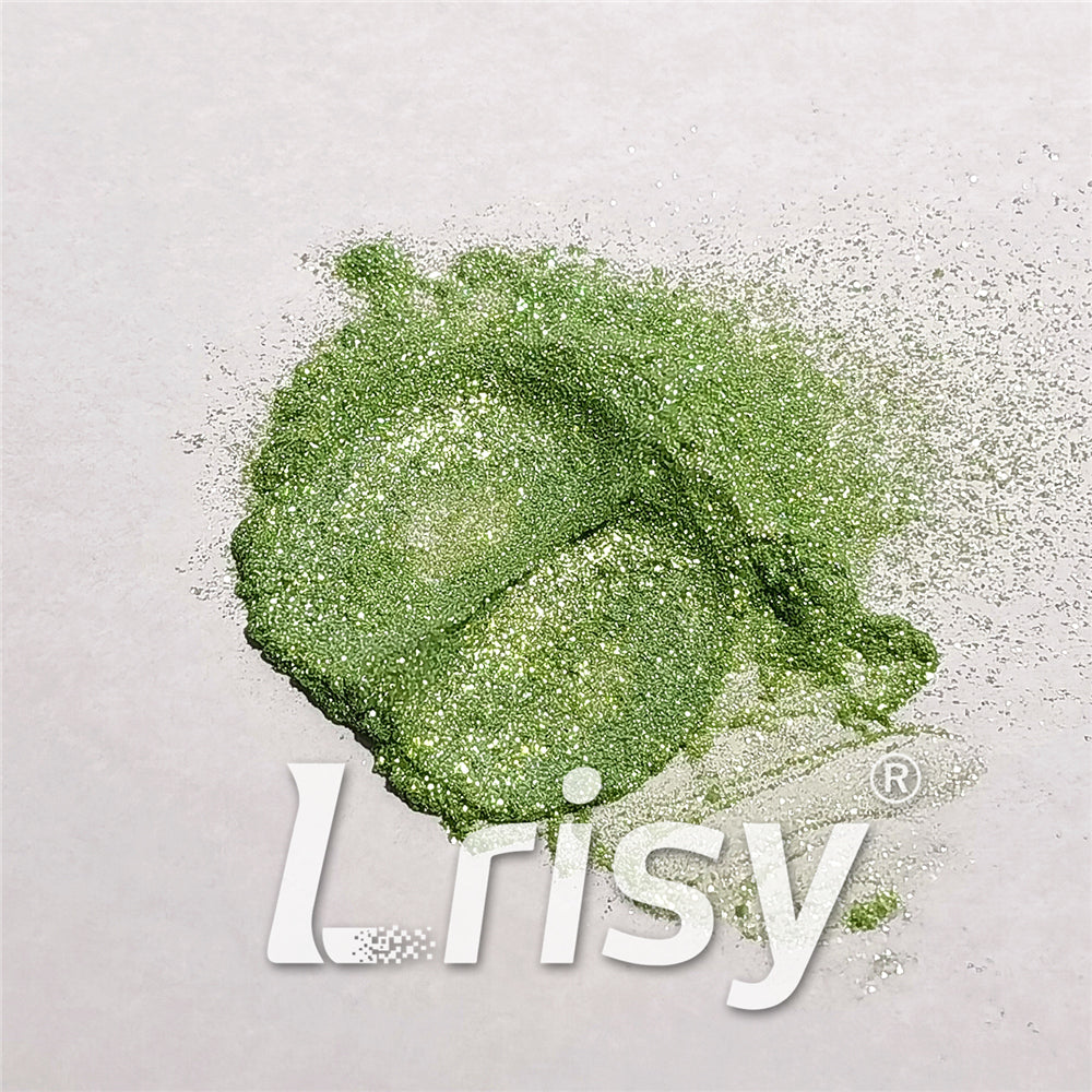 Iridescent Mica Powder Green Pigment Glitter STC8151