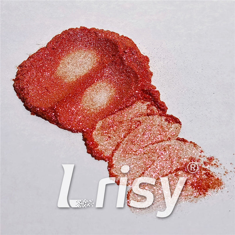 Iridescent Mica Powder Tangerine Pigment Glitter STC8123