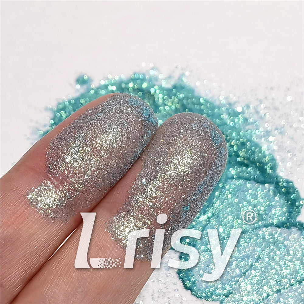 Iridescent Mica Powder Green Pigment Glitter STC8161