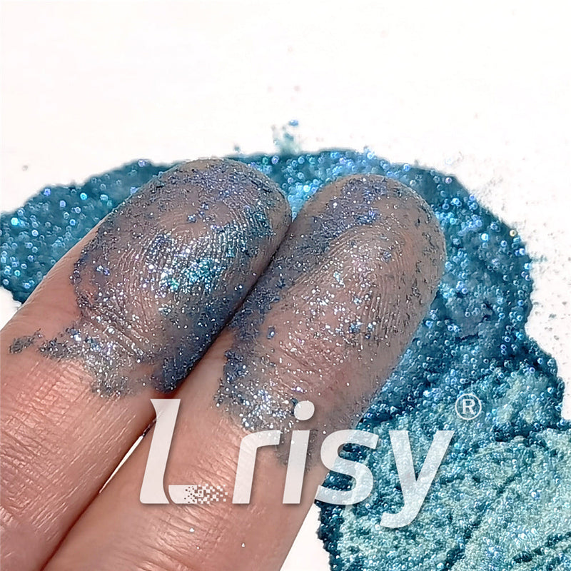 Iridescent Mica Powder Lake Blue Pigment Glitter STC8143